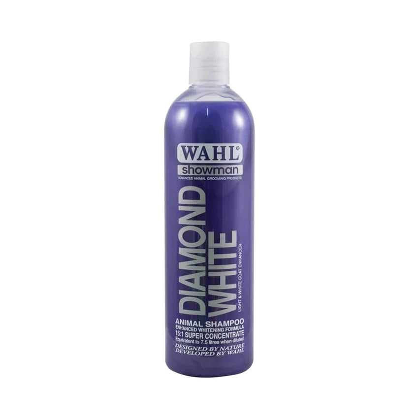 Diamond White dog shampoo by Wahl