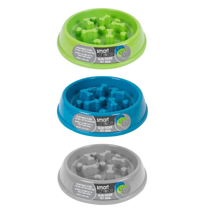 Smart Choice Slow Feeder Pet Bowl