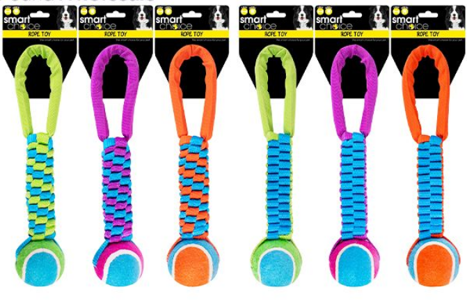 Smart Choice Nylon Rope Tug & Ball