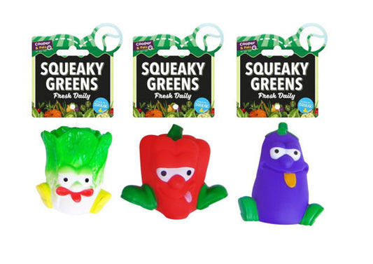 Squeaky Greens Dog Toy